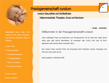 Tablet Screenshot of hebammenpraxis-rundum.ch